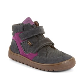 Chlapčenské celoročné členkové barefoot topánky UP HILL TEX DARK GRAY Froddo G3110281-14 - 27