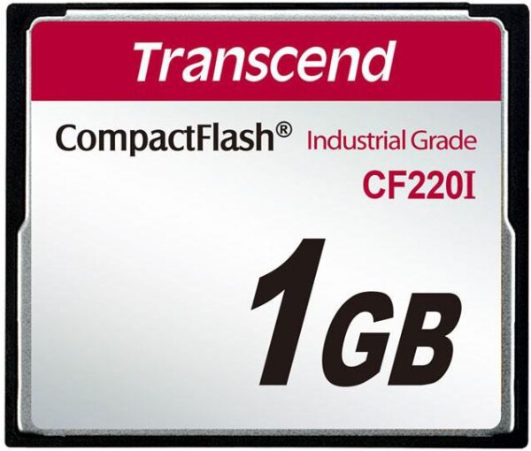 Transcend CF220I Compact Flash 1 GB (TS1GCF220I)