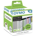 Dymo papierové štítky na zakladače / 59x190mm / biele / 110 ks / pre LabelWriter (S0722480)