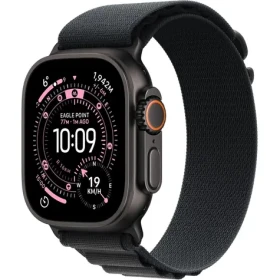 Apple Watch Ultra 3 (2025) GPS+Cellular 49mm Čierne titánové telo - Čierny alpský ťah (S) / 130-160mm (MF0Q4QC/A)