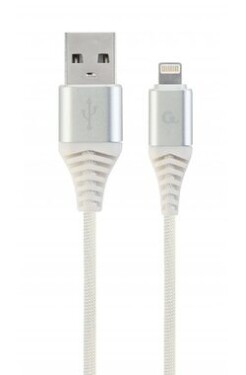 Gembird CC-USB2B USB-A - Lightning 1m biela (CC-USB2B-AMLM-1M-BW)