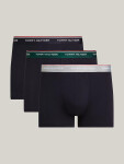 Pánske boxerky 3Pack WB TRUNK UM0UM01642 0XW tm. modrá Tommy Hilfiger