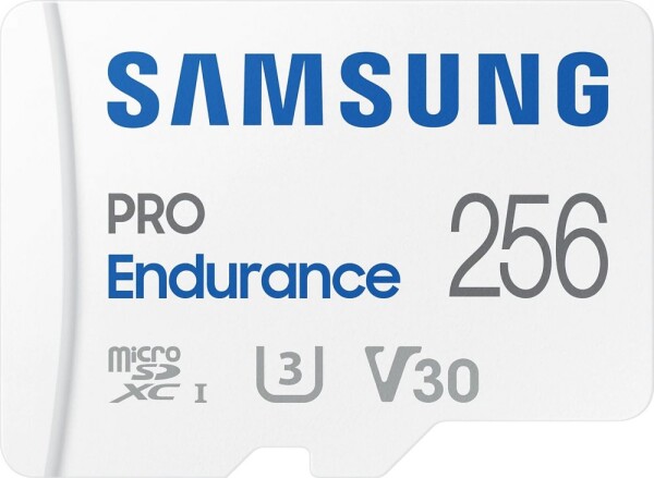 Samsung PRO Endurance 2022 MicroSDXC 256 GB Class 10 UHS-I/U3 V30 (MB-MJ256KA/EU)