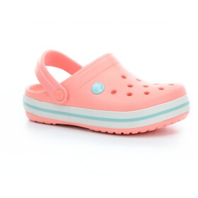 Šľapky Crocs Crocband Clog K - Melón Ice Blue 33 EUR