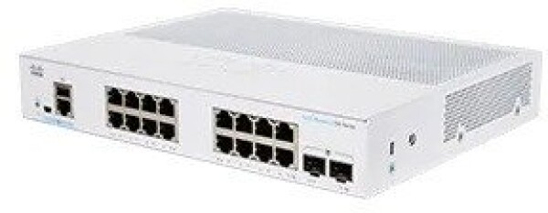 Cisco Cisco switch CBS250-16T-2G, 16xGbE RJ45, 2xSFP, fanless - REFRESH