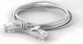 Wantec 7226 biela / Patch kábel / Cat6a UTP / 0,2 m / RJ-45 (7226)