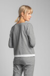 LaLupa Blouse LA040 Grey