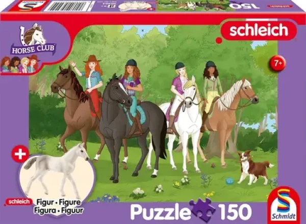 Schmidt Puzzle Schleich Výlet do prírody