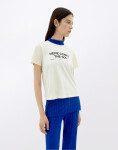 Thinking MU White Classic Sun T-Shirt Ida WHITE L