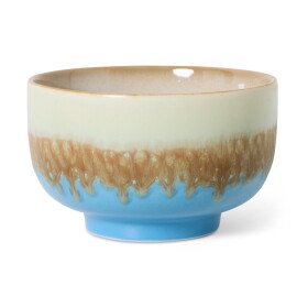 HK living Kameninová miska 70's Noodle Azure 500 ml