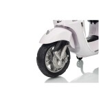 Mamido Detský elektrický skúter Vespa ROMA biely