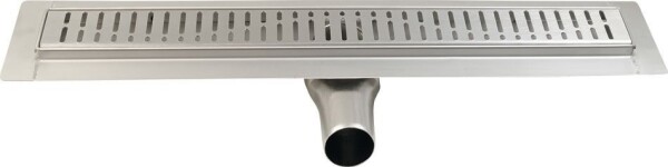 GELCO - MANUS ONDA podlahový žľab z nerezové oceli s roštom, L-750, DN50 GMO13