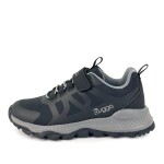 Detské outdoorové topánky na suchý zips Bugga ORZA Black B00206-10 - 32