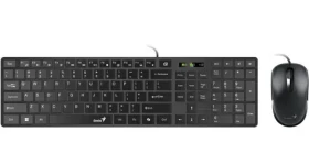 Genius Slimstar C126 čierna / Drôtový set / Copilot / USB / CZ+SK layout (31330007413)