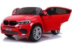 Mamido Elektrické autíčko BMW X6 M dvojmiestne XXL červené
