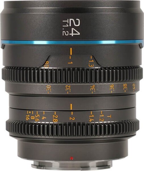 Sirui Sirui Cine Lens Nightwalker S35 24mm T1.2 X-Mount Metal Grey