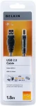 Belkin Standard USB 2.0 kábel AB 1.8 m (F3U154bt1.8M)