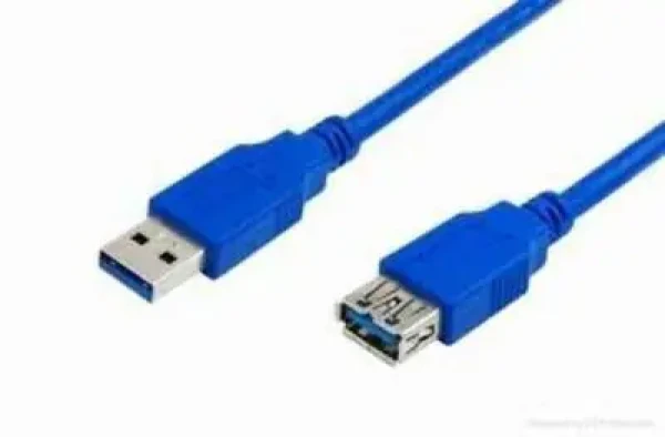 MediaRange USB-A (M) - USB-A (F) modrá / Predlžovací kábel USB / USB 3.0 / 3 m (MRCS145)