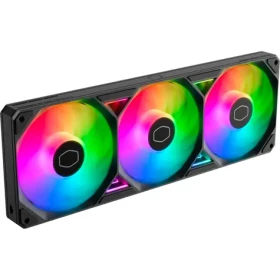 Cooler Master SickleFlow Edge 360 ARGB čierna / 3x 120mm / Loop Dynamic Bearing / 38.5 dB @ 2500 RPM / 190 CFM / ARGB / 4 (MFX-B2DN-25TP2-R1)