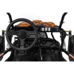 Mamido Detské benzínové autíčko Buggy LUCKY SEVEN LIFT 125CC oranžové