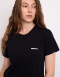 Patagonia W's P-6 Logo Responsibili-Tee® Black L