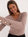 Jumper AT SW 2334.91 tmavo lila S/M