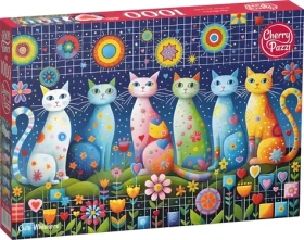 Cherry PAZZI Puzzle Roztomilé mačky