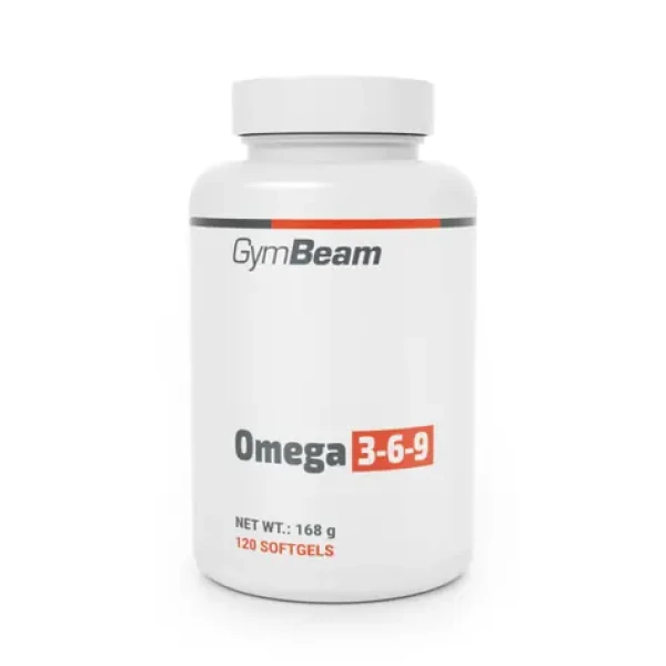 Omega 3-6-9 - GymBeam (120 kaps.) (28765-5-120caps-01)