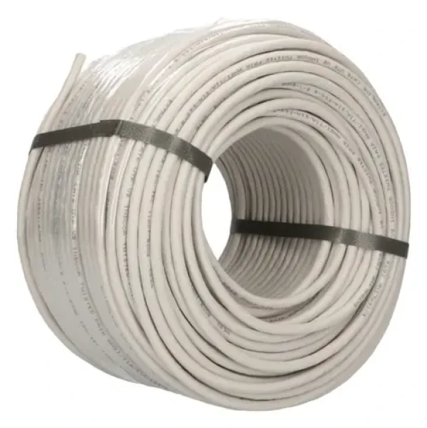 Extralink CAT6 U/UTP V2 sivá / Sieťový kábel / vnútorný / 100 m / drôt / PVC (EX.19713)