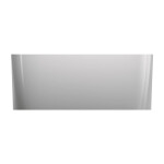OMNIRES - VALENCIA M+ nástenná vaňa, 148 x 77 cm, lesklá biela VALENCIA148WPBP