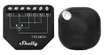 Shelly Shutter + Blu Button Tough 1 / Ovládač žalúzií a roliet / Wi-Fi / Bluetooth (Shutter+BLUB1)