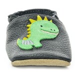 Funky-Monkey Funky Monkey SOFT Dinosaur Charcoal tmavé šedé barefoot capáčky 19 EUR