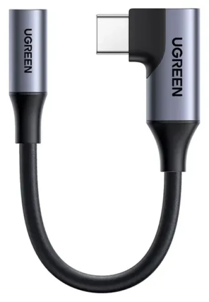 Ugreen 95589 / Adaptér / USB-C - Jack 3,5 mm / 24bit/96kHz / 10 cm