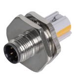 Weidmüller SAISGP-M-4D-M12-WDF 3150960000 guľatý konektor DIN, 1 ks; 3150960000