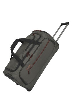 Cestovná taška na kolieskach Travelite Crosslite 5.0 Wheeled Duffle M Dark Olive