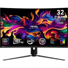 31.5" MSI MAG 321CUP QD-OLED čierna / 3840 x 2160 / QD-OLED / 16:9 / 0.03ms / 1.5M:1 / 450cd-m2 / HDMI + DP + USB-C / VESA (MAG 321CUP QD-OLED)