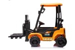Mamido Detský elektrický vysokozdvižný vozík JCB žltý