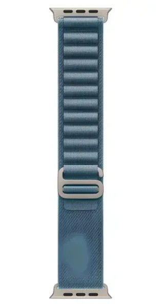 Apple Watch Alpine Loop Light Blue veľ. L prírodný Titan / Remienok pre Apple Watch / 44/45/46/49 mm / 165-210 mm (MFTK4ZM/A)