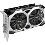 MSI GeForce GTX 1650 D6 Ventus XS OCV3 4GB / 1620MHz / 4GB GDDR6 / 128-bit / DVI + HDMI + DP / 75W (6) (GTX 1650 D6 VENTUS XS OCV3)