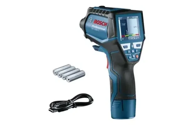 BOSCH GIS 1000 C Professional / Termodetektor / 40 °C … +1 000 °C / 0.1 – 5 m / 2.8 TFT LCD (0601083300)