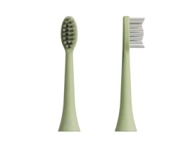 TESLA SMART Toothbrush TS200 Brush Heads zelená / náhradná hlavica / 2 ks (TSL-PC-TS200GACC)