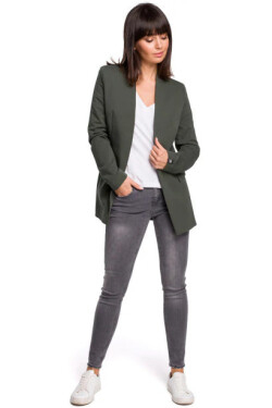 Dámské sako model 8968592 tmavě zelená XXL - BeWear