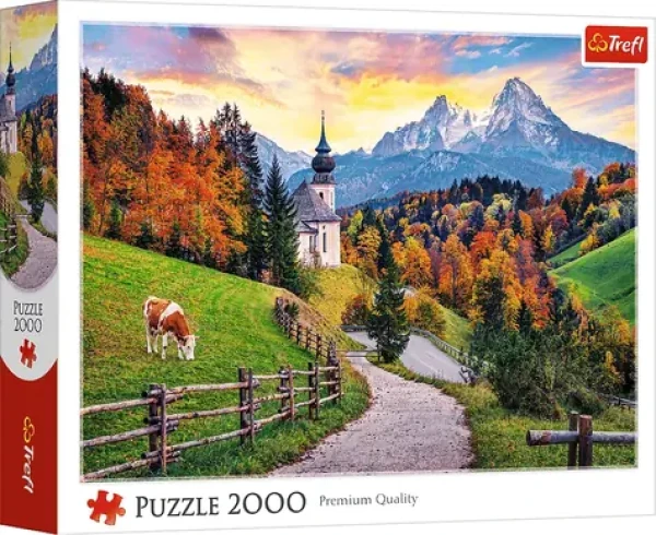 Trefl Puzzle Jeseň v Bavorských Alpách