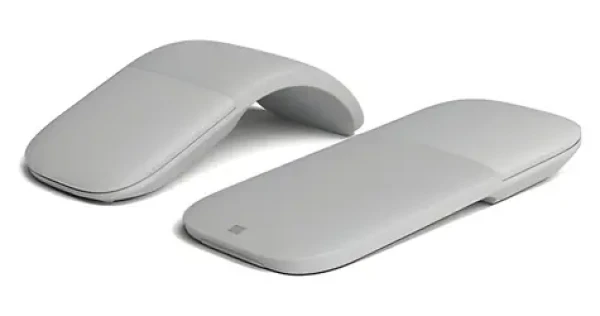 Microsoft Surface Arc Mouse svetlo šedá / Bezdrôtová myš / BlueTrack / skladacia (FHD-00002)