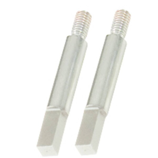 Štvorcový adaptér, 6mm, 2-balenie, pochrómovaný KS Tools 450.0185; 450.0185