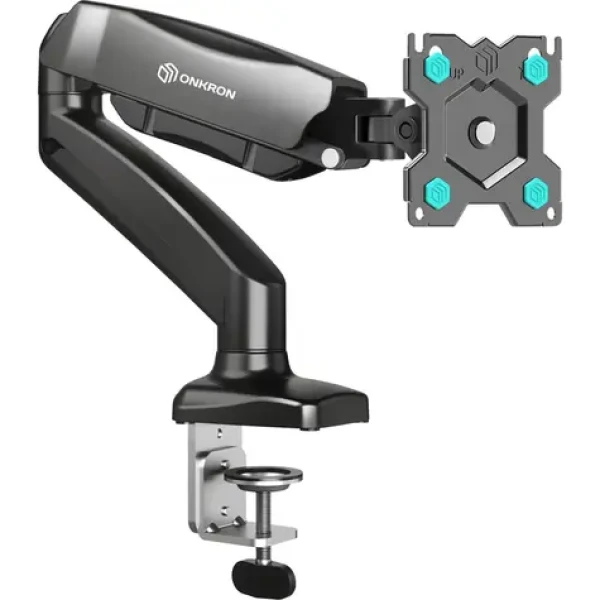ONKRON G80-B čierny / Stolový držiak monitora / 13-32" / naklápací a otočný / VESA 75-100 mm / nosnosť 8 kg (G80-B)