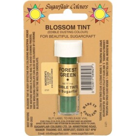 Jedlá prášková farba „forest green“, 7 ml - Sugarflair
