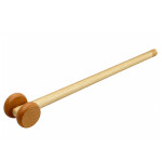 Mamido Kôň na tyči Hobby Horse so zvukmi a kolieskami 100 cm hnedý
