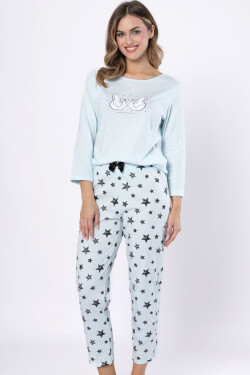 DÁMSKE PYŽAMO KAMILA 1642 baby blue S