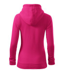 Trendy mikina na zips fialová L